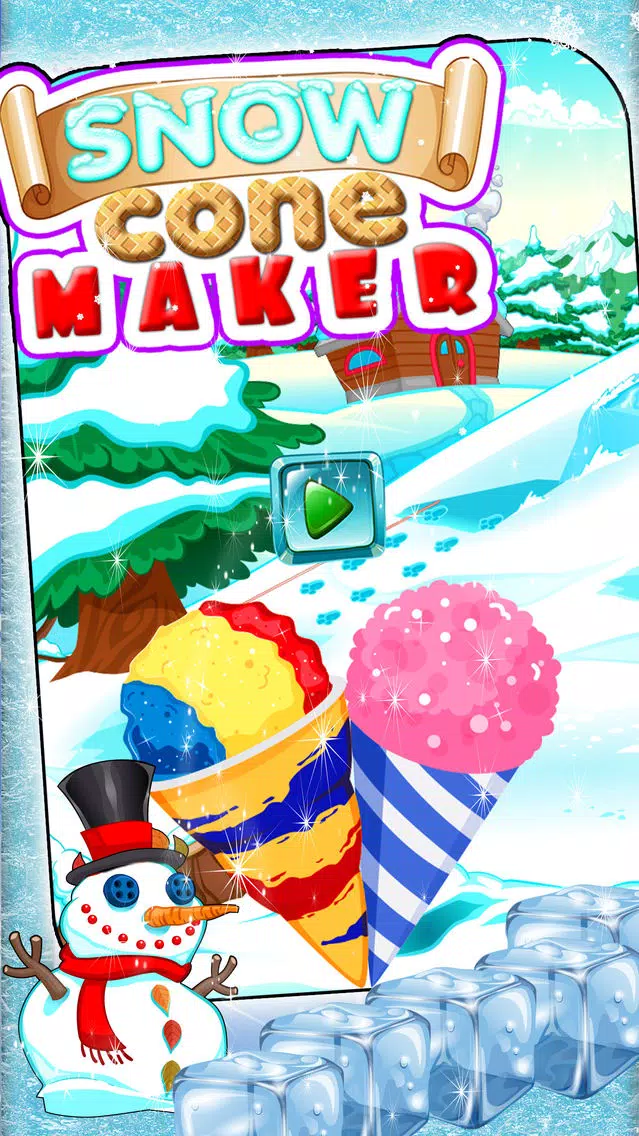 Snow Cone Maker – Frozen Dessert Cups Cooking স্ক্রিনশট