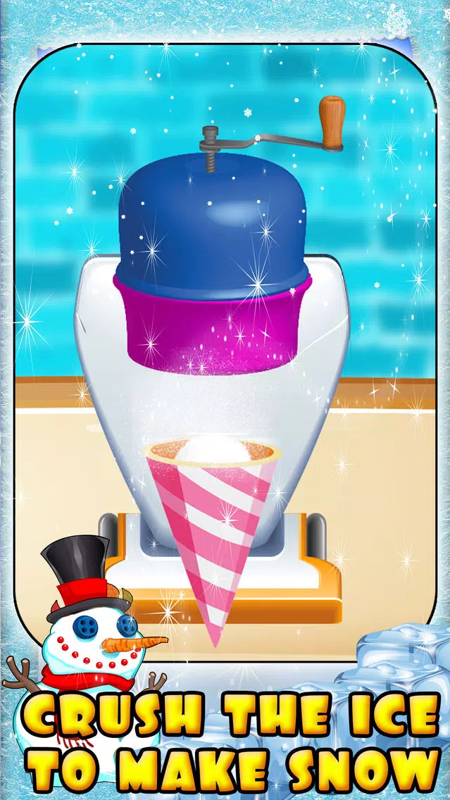 Snow Cone Maker – Frozen Dessert Cups Cooking স্ক্রিনশট