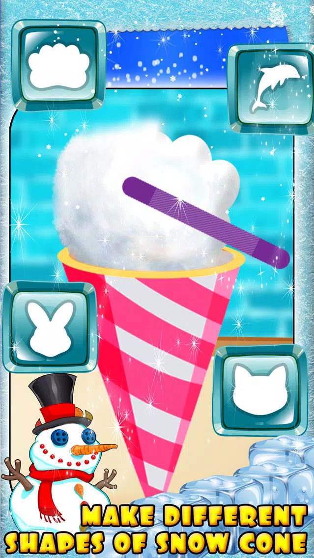 Snow Cone Maker – Frozen Dessert Cups Cooking স্ক্রিনশট