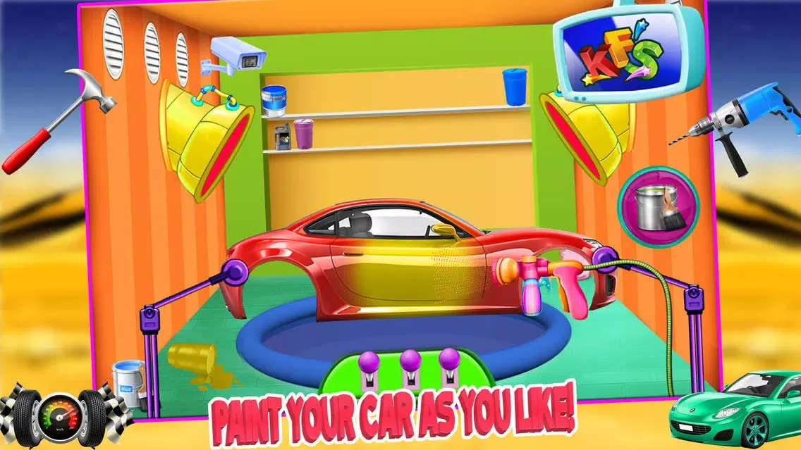 Скриншоты Sports Car Factory - Garage Repair Shop