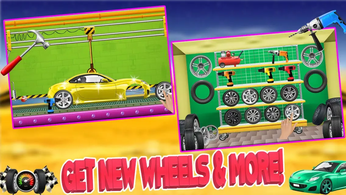 Скриншоты Sports Car Factory - Garage Repair Shop