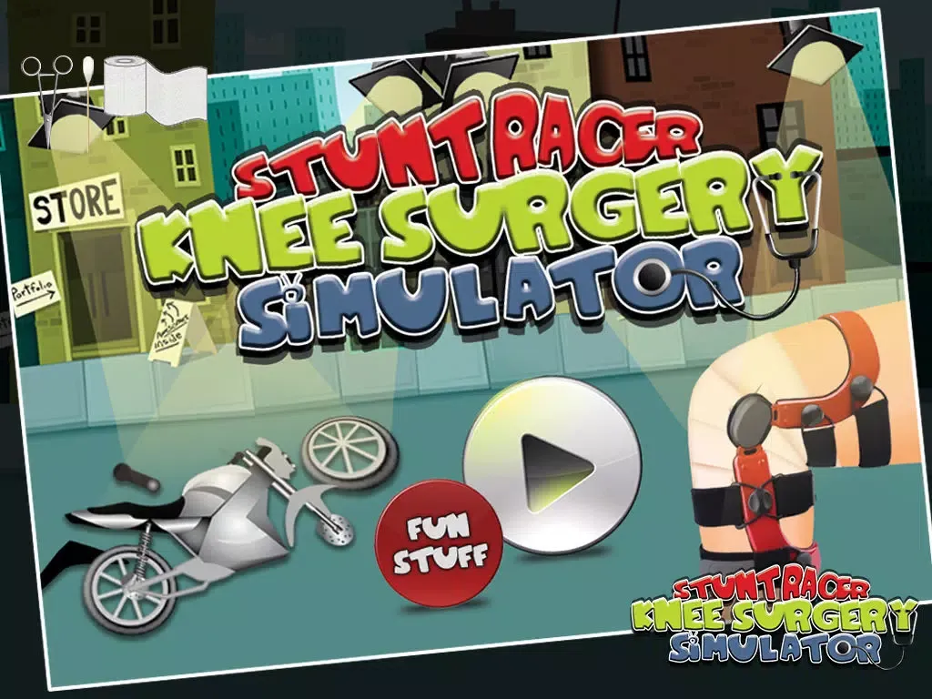 Stunt Racer Surgery Simulator – Virtual hospital care game for little surgeon iPad  Screenshots