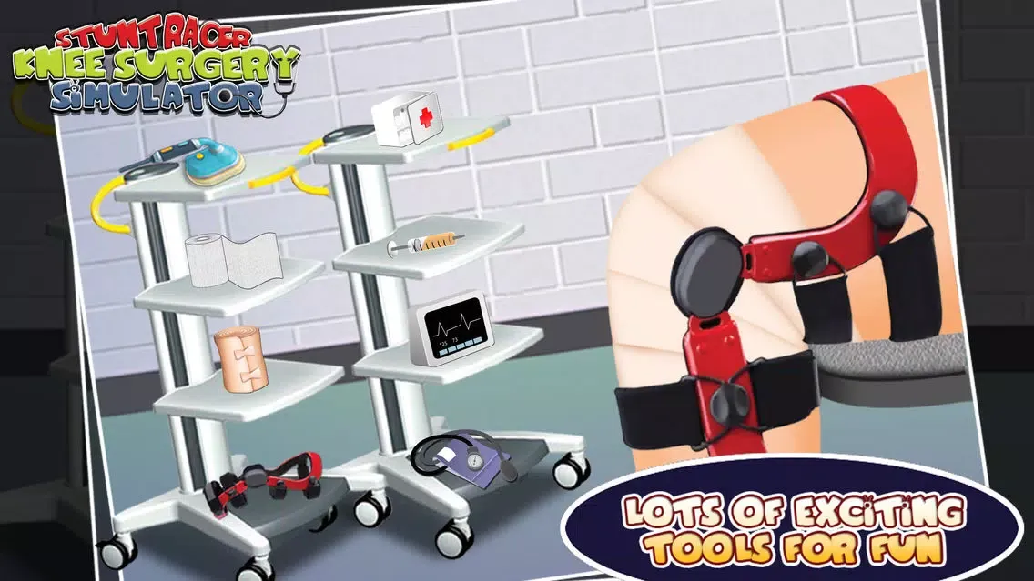 Stunt Racer Surgery Simulator – Virtual hospital care game for little surgeon Screenshots