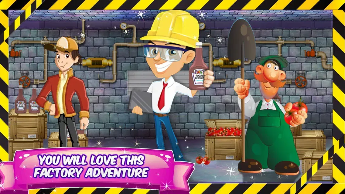 Capturas de pantalla de Tomato Ketchup Factory – Make carnival food in this cooking mania game for kids