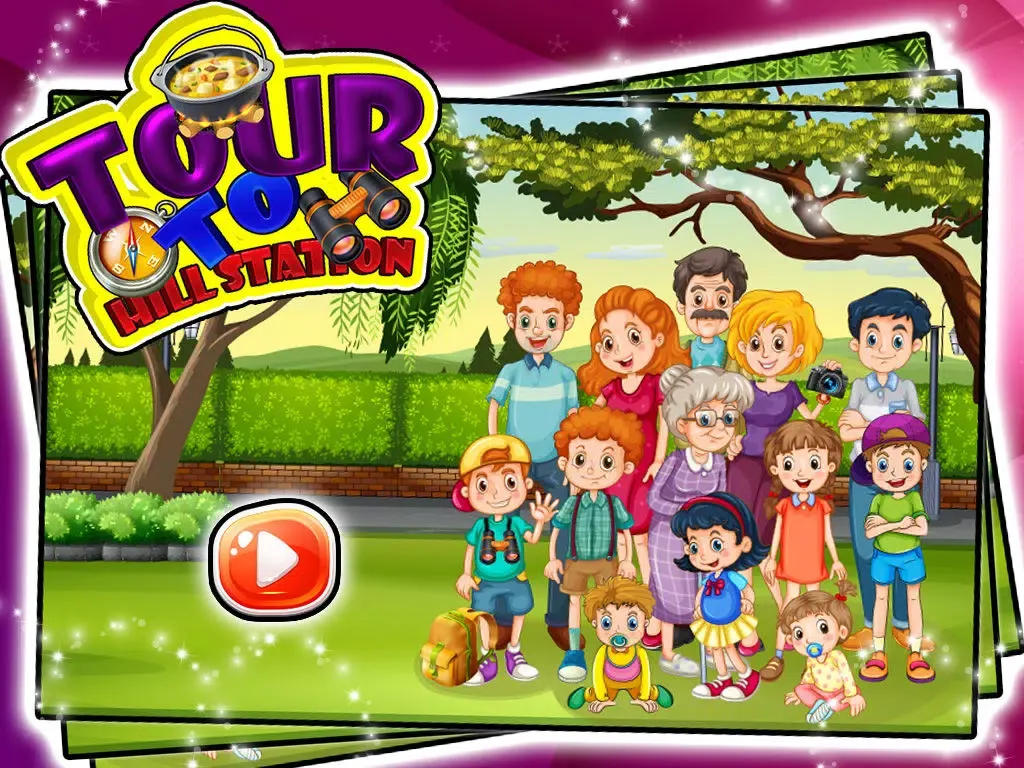 Tour to Hill Station – Crazy camping, cooking & shopping fun game iPad  سکرین شاٹس