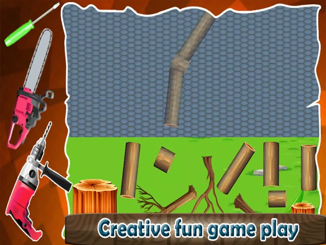 Tree Sculpture Exhibition – Wood Cutter Game iPad Screenshots