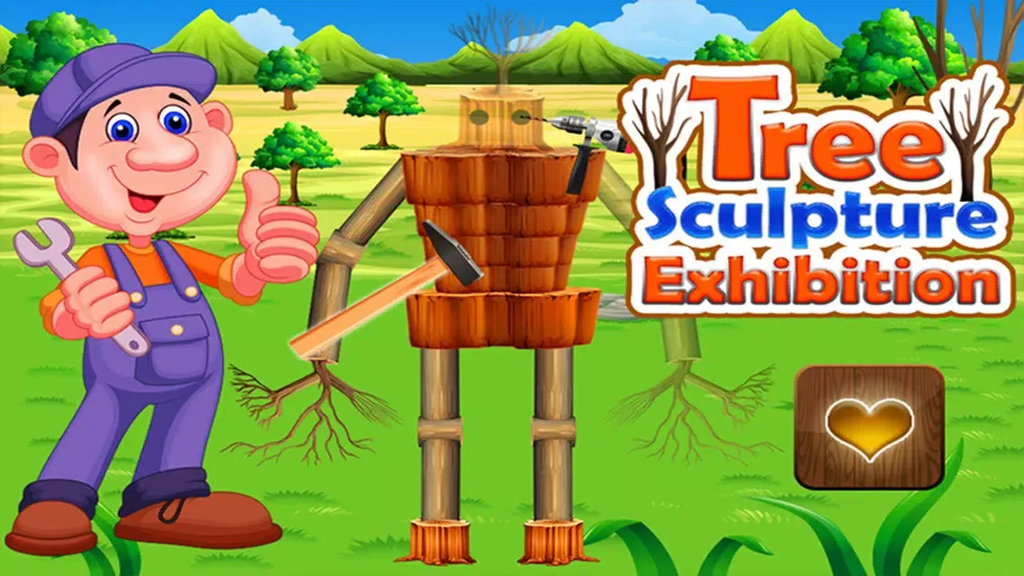 Tree Sculpture Exhibition – Wood Cutter Game Screenshots