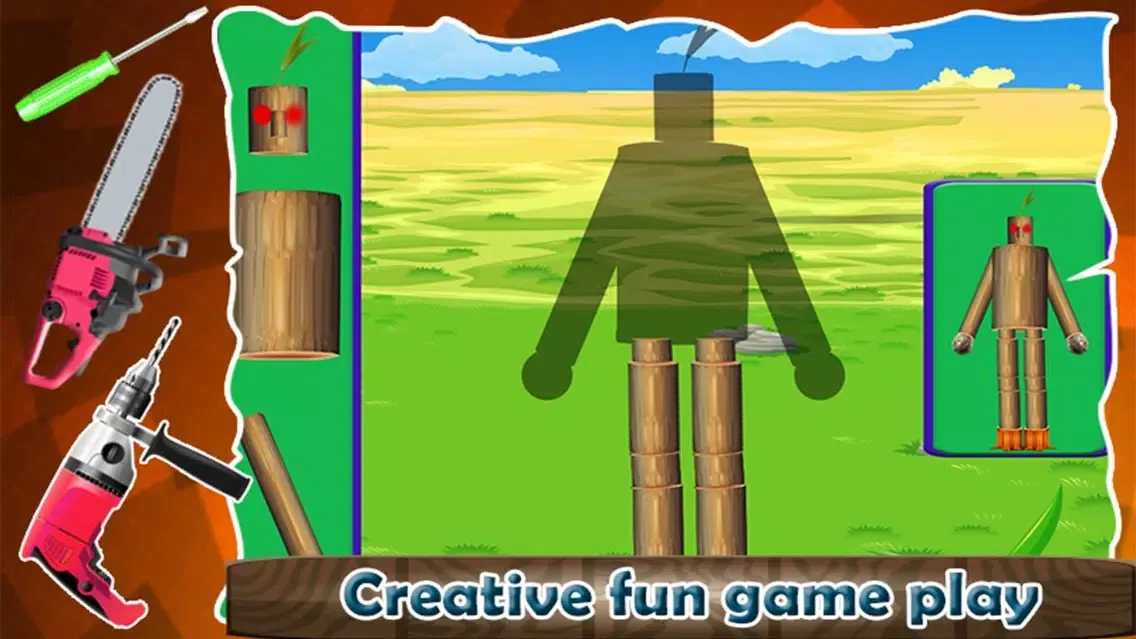 Tree Sculpture Exhibition – Wood Cutter Game Screenshots