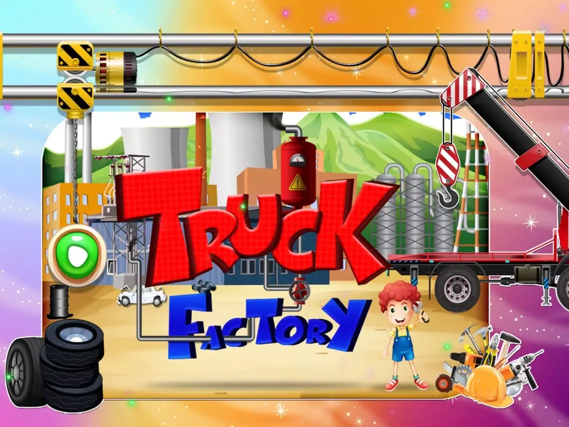 Truck Factory - Super cool vehicle maker simulator game for crazy mechanics iPad  Ekran Görüntüleri