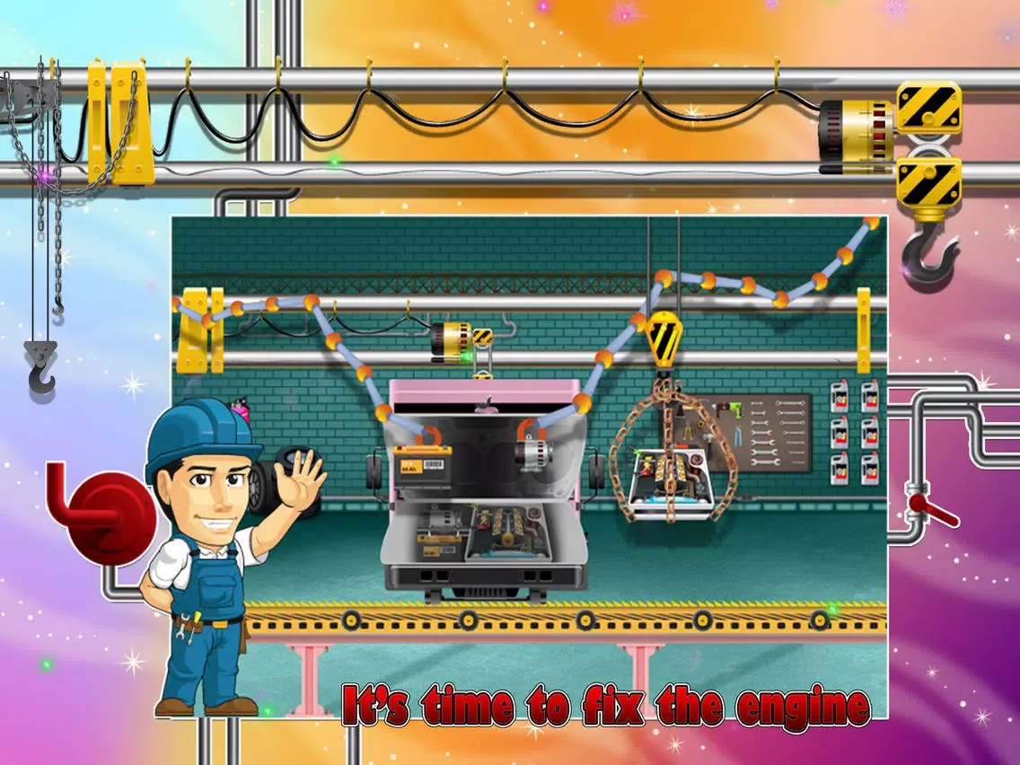 Truck Factory - Super cool vehicle maker simulator game for crazy mechanics iPad  Ekran Görüntüleri