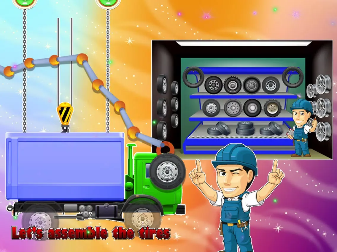 Truck Factory - Super cool vehicle maker simulator game for crazy mechanics iPad  Ekran Görüntüleri