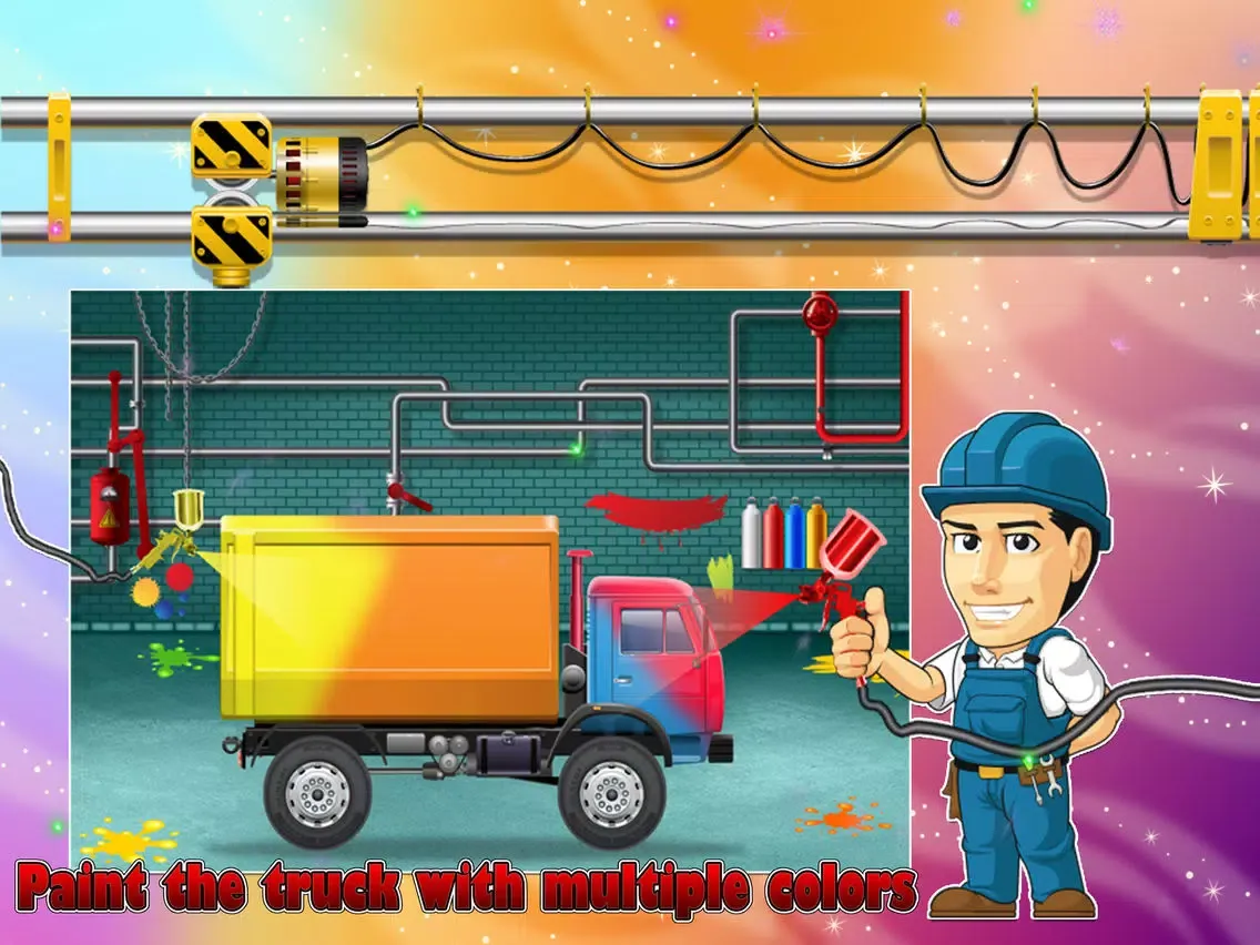 Truck Factory - Super cool vehicle maker simulator game for crazy mechanics iPad  Ekran Görüntüleri