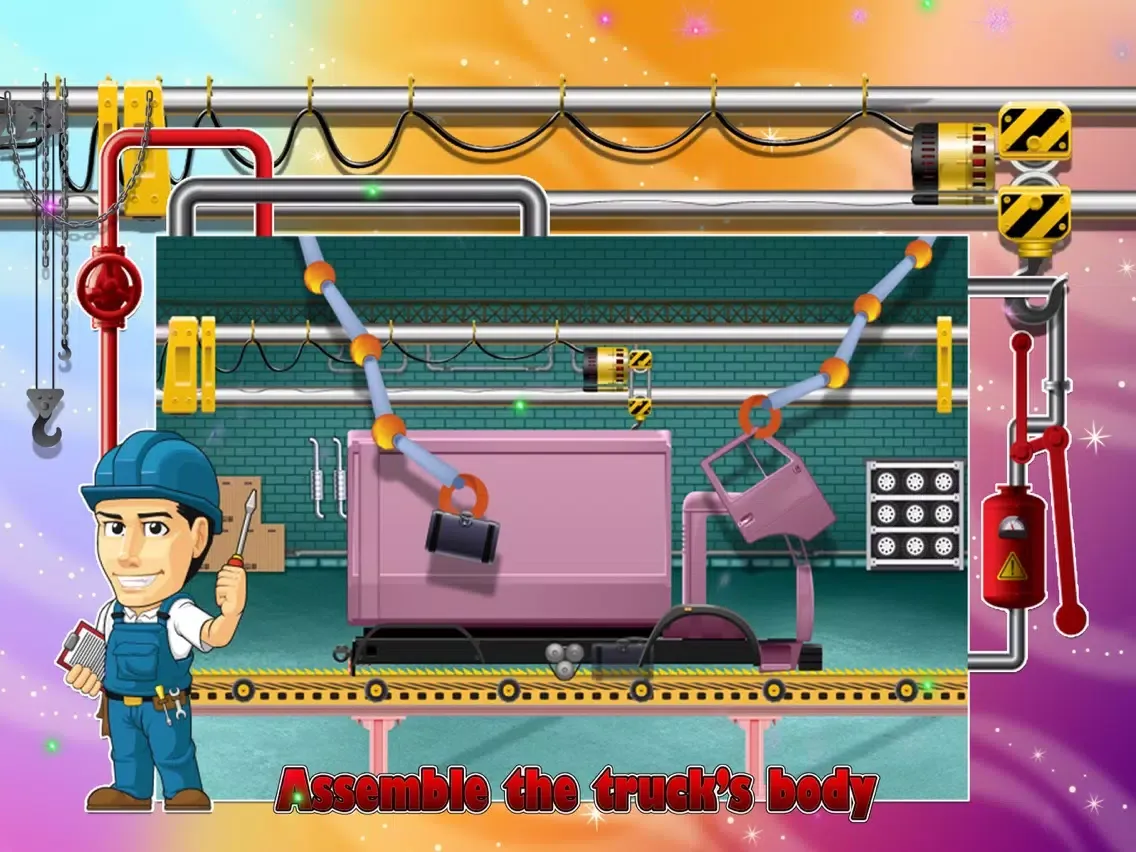 Truck Factory - Super cool vehicle maker simulator game for crazy mechanics iPad  Ekran Görüntüleri
