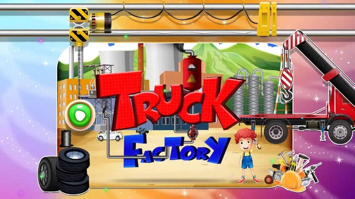 Truck Factory - Super cool vehicle maker simulator game for crazy mechanics Ekran Görüntüleri