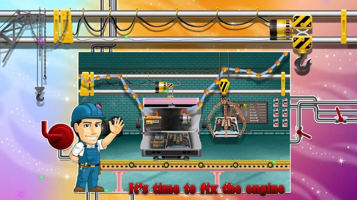 Truck Factory - Super cool vehicle maker simulator game for crazy mechanics Ekran Görüntüleri