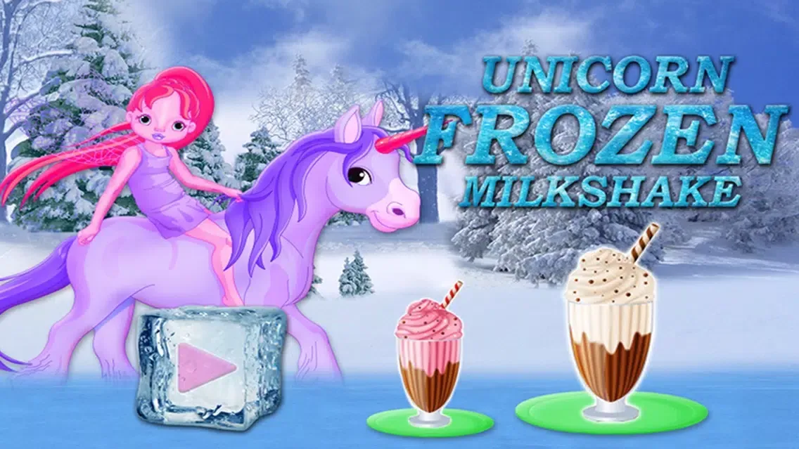 Zrzuty ekranu Unicorn Frozen Milkshake – Ice Food Maker