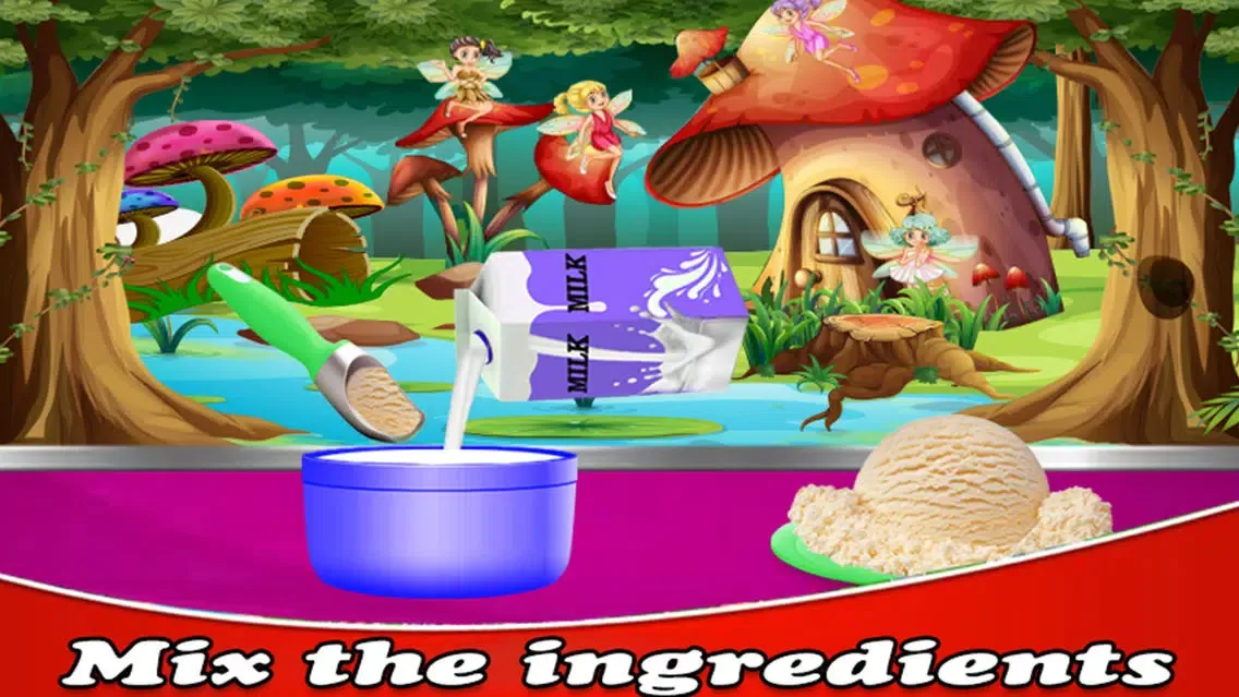 Zrzuty ekranu Unicorn Frozen Milkshake – Ice Food Maker