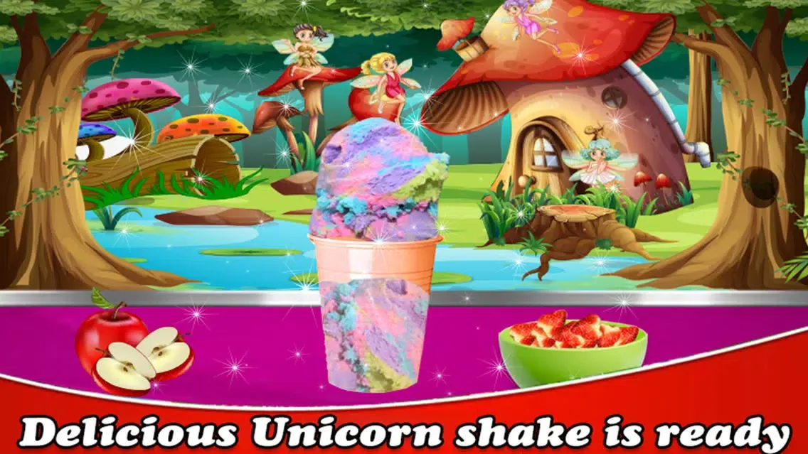 Zrzuty ekranu Unicorn Frozen Milkshake – Ice Food Maker