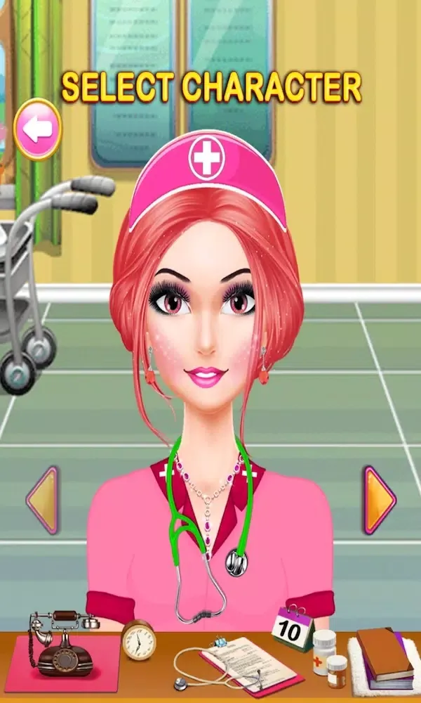 Beautiful Nurse Dress Up & Mak应用截图