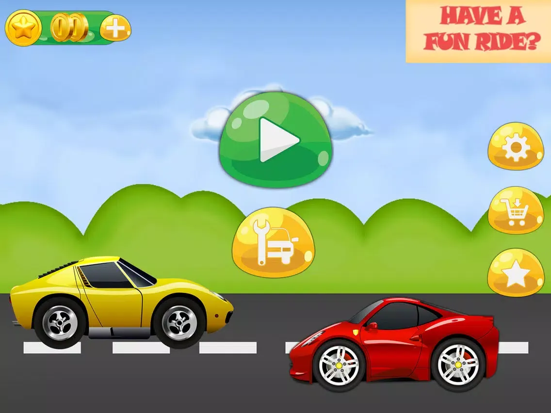 Kids Car Racing Game iPad  スクリーンショット