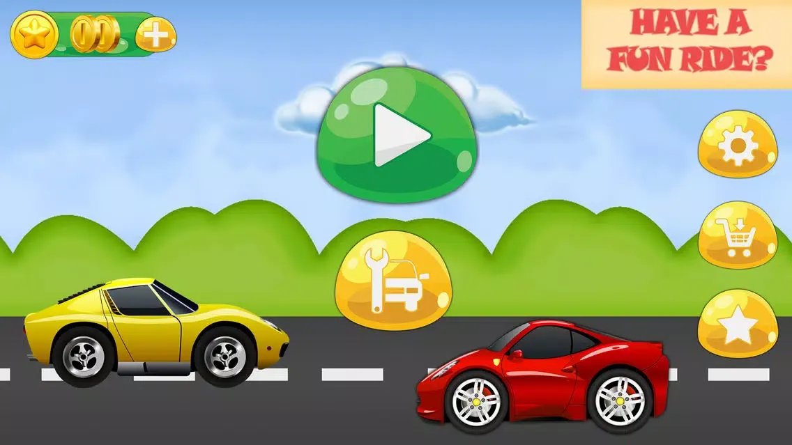 Kids Car Racing Game スクリーンショット