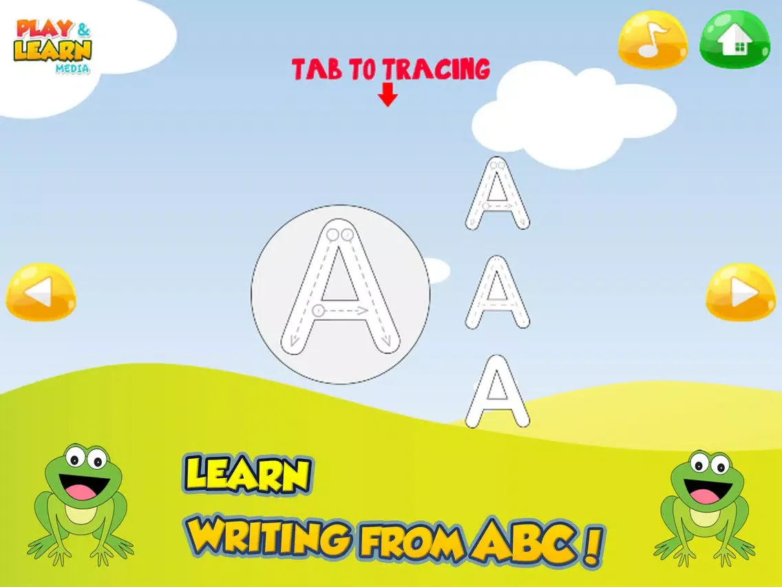 Easy English ABC Learning Game iPad  Screenshots