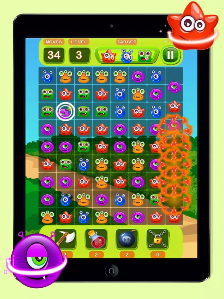 Monster Blast Killer iPad  Screenshots