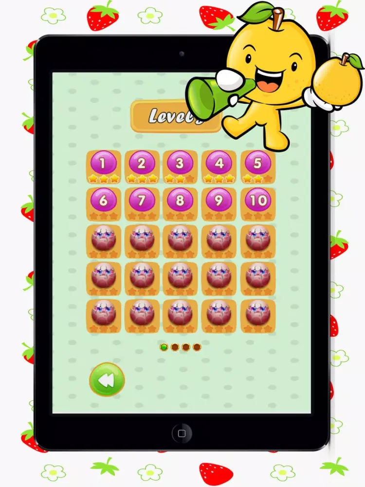 Super Fruit Heroes Crush iPad স্ক্রিনশট