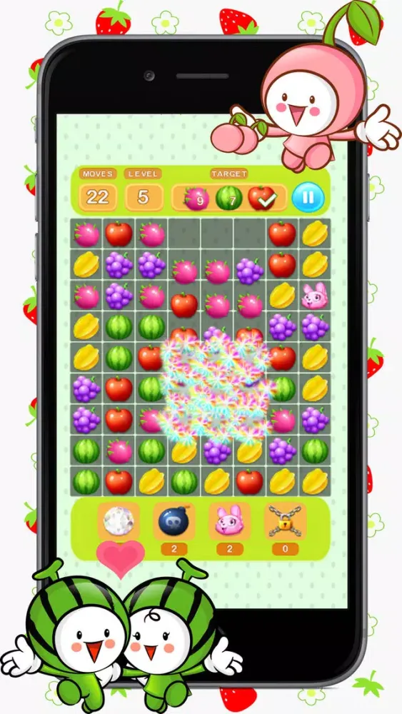 Super Fruit Heroes Crush স্ক্রিনশট