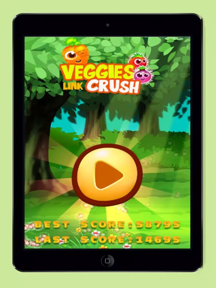Veggies Link Crush iPad 스크린샷