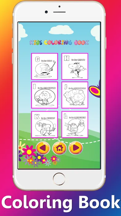 Captures d'écran de ABC Animals Coloring Pages Learning Tools for Kids