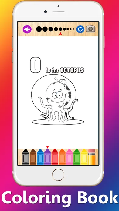 Captures d'écran de ABC Animals Coloring Pages Learning Tools for Kids