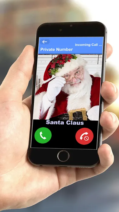 A Call From Santa Prank : Fake Phone Call Screenshots