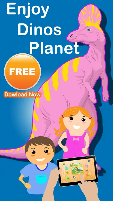 Jurassic Dinosaurs Jigsaw Puzzle - Planet Dinos Educational Puzzles Games to Help Kids and Kindergartens Learn Screenshots