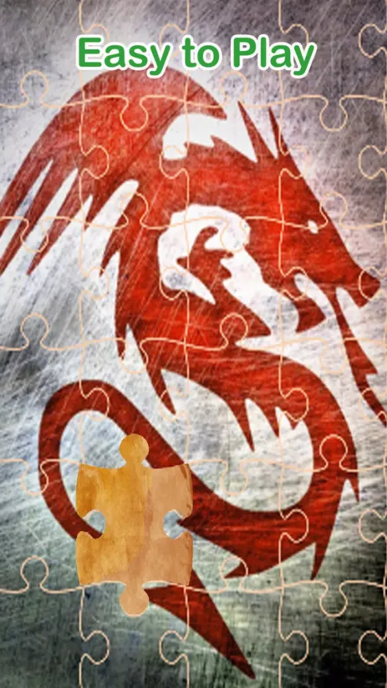 Dragon Puzzles Game Free Animated Jigsaw Puzzle for Kids! स्क्रीनशॉट