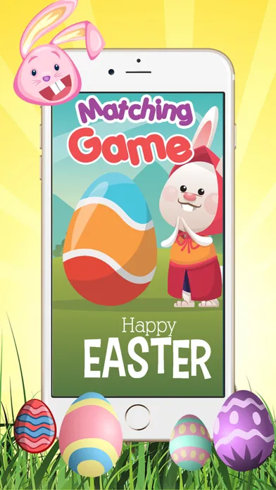 تصاویر Easter Egg Matching Game : Learning Preschool