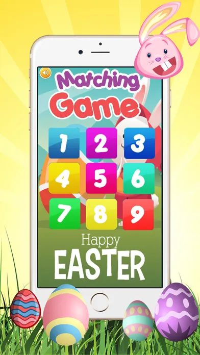 تصاویر Easter Egg Matching Game : Learning Preschool