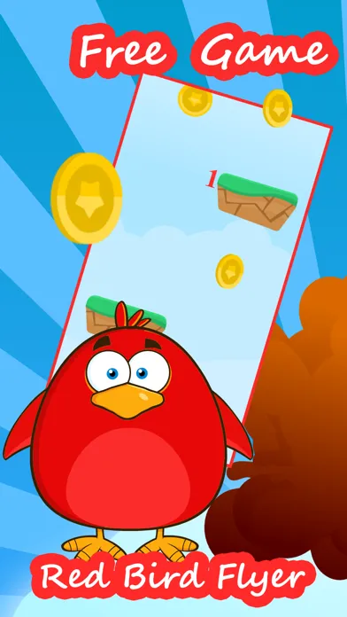 Flappy Red Bird Free - Awesome Race Game Screenshots