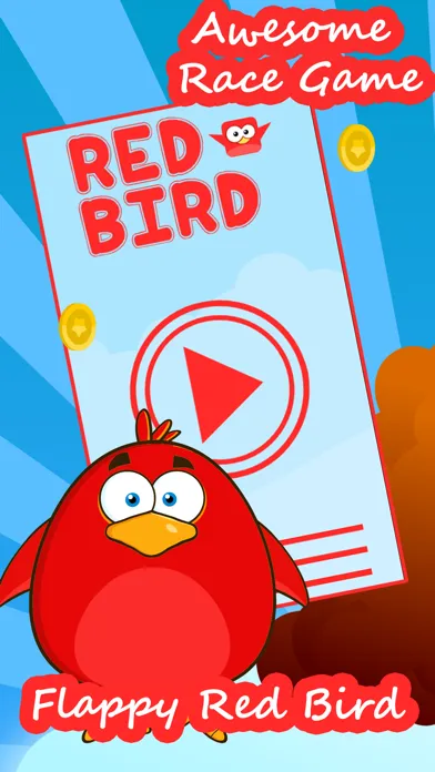 Flappy Red Bird Free - Awesome Race Game Screenshots