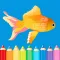 Food & Animal Coloring Pages - Easy Coloring Book