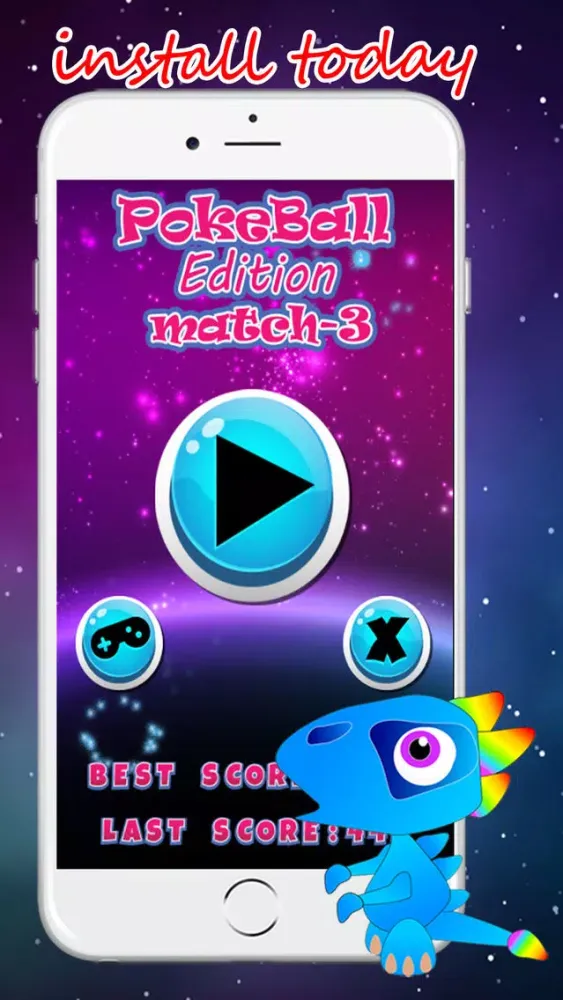 PokeBall Edition Match Game Screenshots