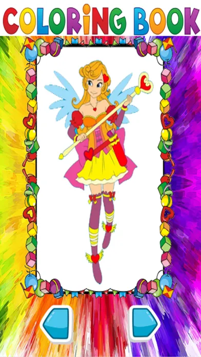 Princess Coloring Pages Fairy Tail Coloring Book Screenshots