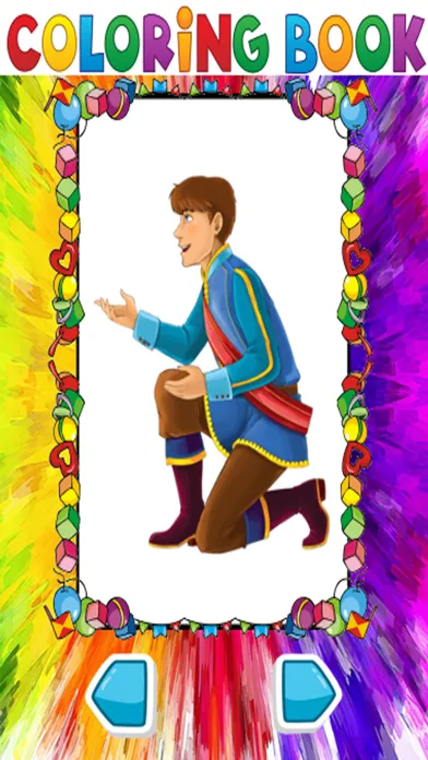 Princess Coloring Pages Fairy Tail Coloring Book Screenshots