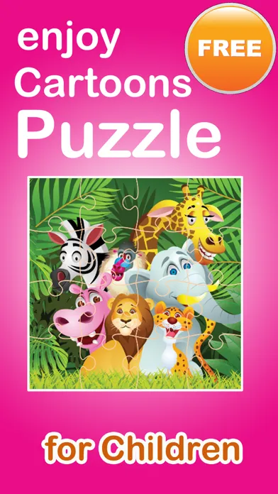 Zrzuty ekranu Cute Images Cartoon Jigsaw Puzzles for Children