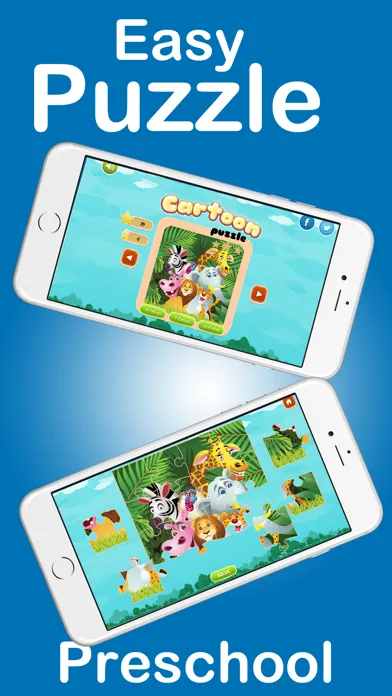 Zrzuty ekranu Cute Images Cartoon Jigsaw Puzzles for Children