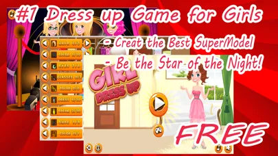 #1 Fashion Dress Up Red CarPet: Makeover Girls Games Screenshots