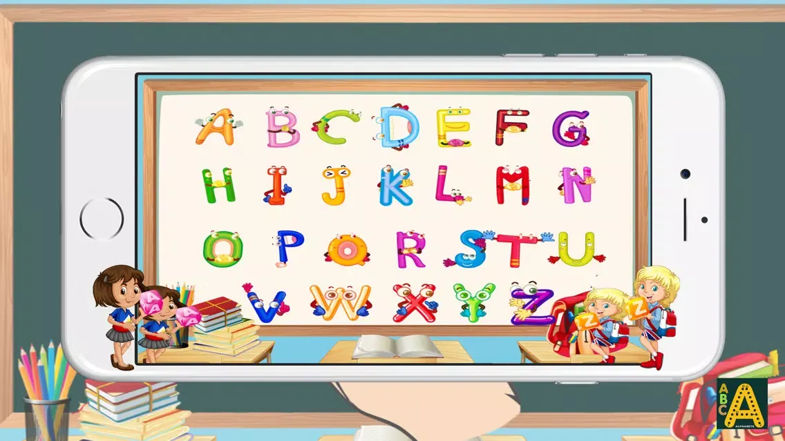 ABC Alphabets worksheet for kindergarten learning应用截图