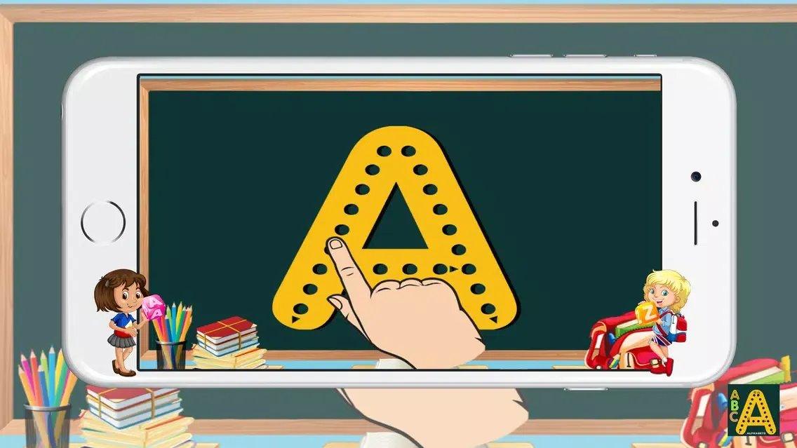 ABC Alphabets worksheet for kindergarten learning应用截图