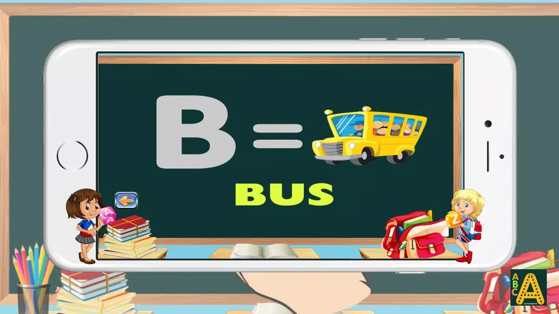 ABC Alphabets worksheet for kindergarten learning应用截图