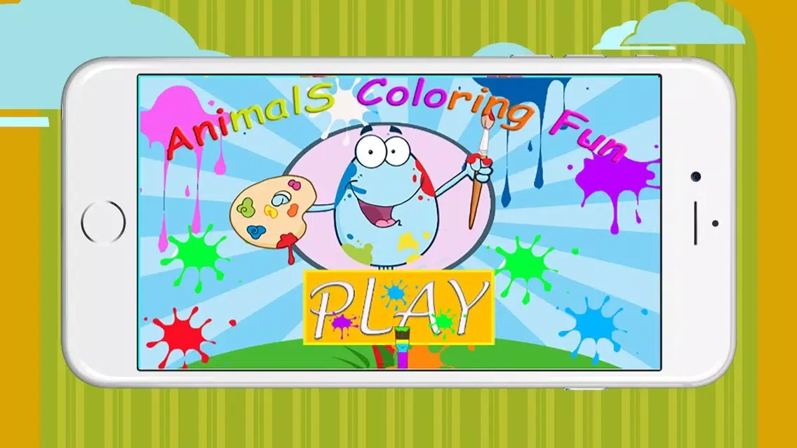 Ảnh chụp màn hình của Animals coloring books for fun